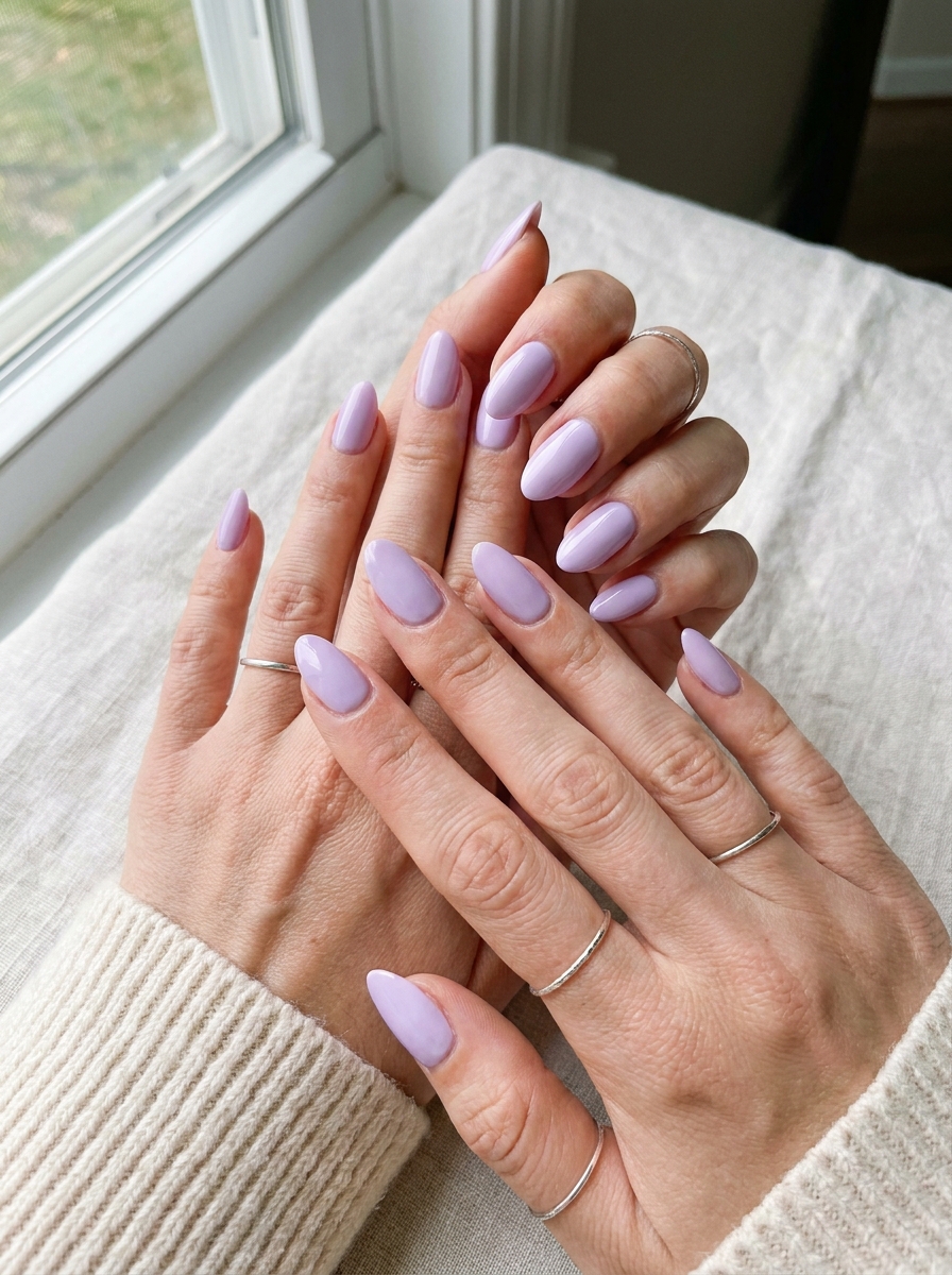 Lavender Nails